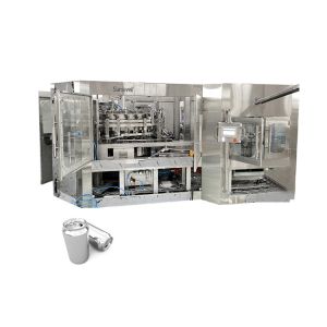 China CSD Aluminum Carbonated Canning Filling Seaming Machine on sale