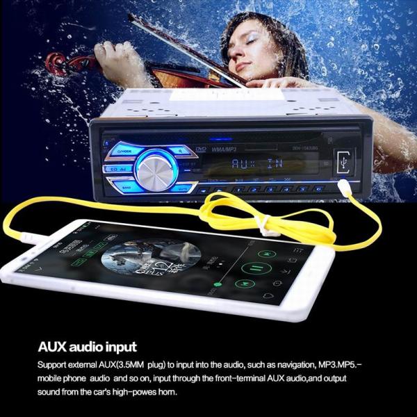 Ouchuangbo Car DVD Stereo Radio Audio Receiver MP3 Player CD/MPEG4/VCD USB SD Slot