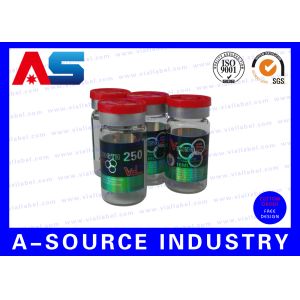 Custom Pharmaceutical Print Hologram 10ml Vial Labels Adhesive Prescription