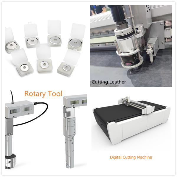 High precision Tungsten Carbide Rotary Blades Decagonal Knives for Cutting Leather fiber