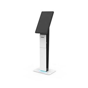 China self service ordering kiosk payment machine with ticket printer on sale