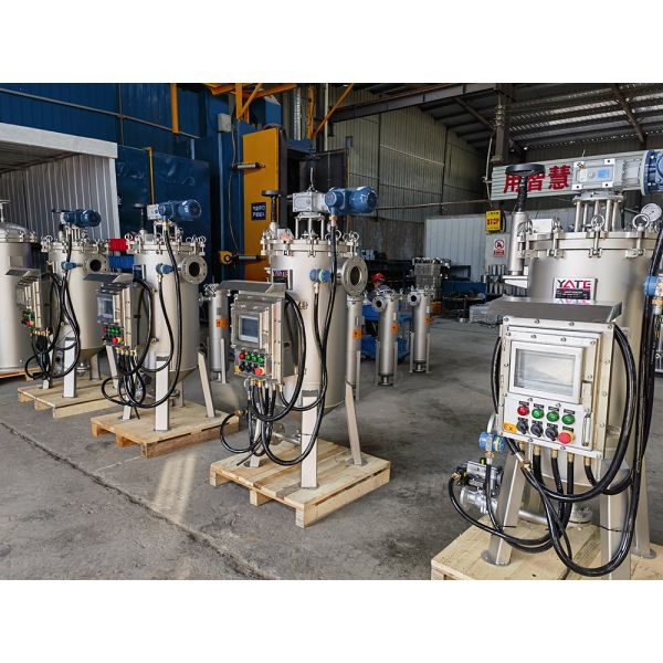 Stainless Steel 304/316 Self Cleaning Filter with 20-500 μm Filtration Precision and 1.6Mpa Working Pressure