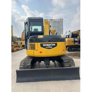 7.8 Ton Japan Used Komatsu PC78us Crawler Excavator PC78US-6 Mini Digger