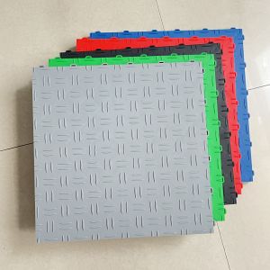 Polypropylene Garagetrac Floor Tiles 18mm Interlocking PP Racedeck Diamond Tile
