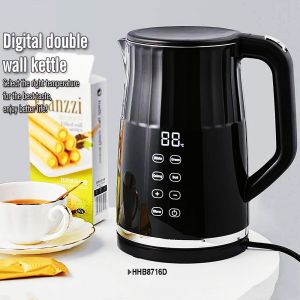 Household Stainless Steel Electric Kettle with App-Controlled Temperature