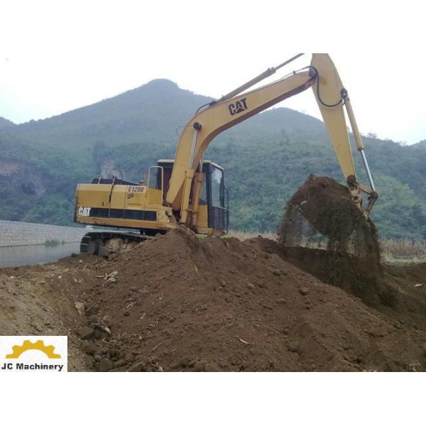 Buy 0.5m³ used excavator Cat E120B for Bangladesh 12t semi-auto excavator CAT E120B Origin Japan at wholesale prices