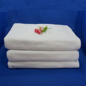 Thick White 70x150cm Hotel Bath Towels