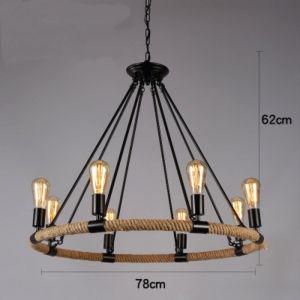 JYLIGHTING American Retro Industrial Style Pendant Light Chandelier bar