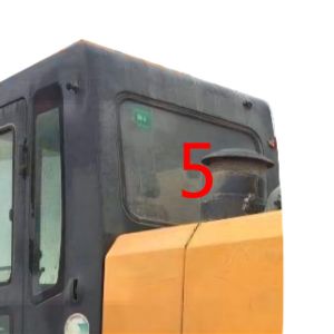 Cabin Excavator Windscreen Replacement Back Side NO.5 Windshield