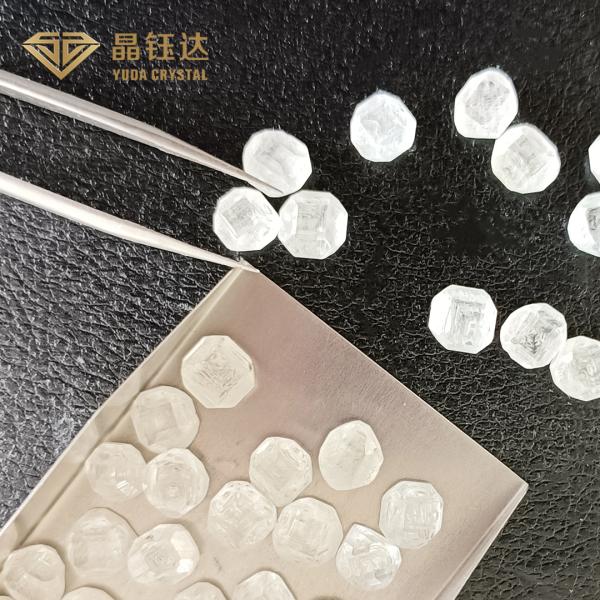 DEF Color VS Clarity HPHT Rough Diamond Synthetic Diamond 1.0 To 1.5 Carat