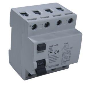 10KA Type B 63A RCD Circuit Breaker For Leackage Protection