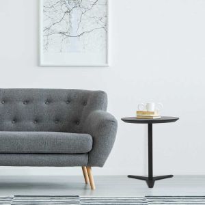 Tomile Black Round Bistro Table