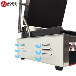 Interchangeable Sandwich Plates Electric Sandwich Panini Grill for Hotel