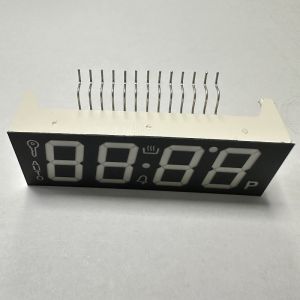 Ultra White LED Display 7 Segment 4 Digit Common Cathode for Oven 58.2*19mm