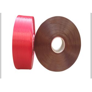 OEKO TEX Polyester POY Yarn , Dope Dyed Colored Polyester Filament Yarn 300D For