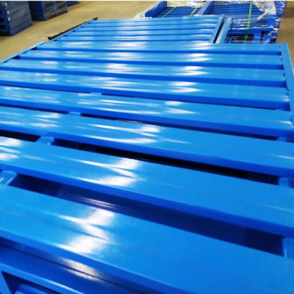 Steel Pallet For Warehouse Management 2 Way / 4 Way Entry Type