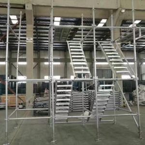 Industrial Steel Ring System Scaffolding with Multidirectional Ringlock
