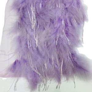 Milk Lace Fabric with Water Soluble Material and Cord Lace from Professional