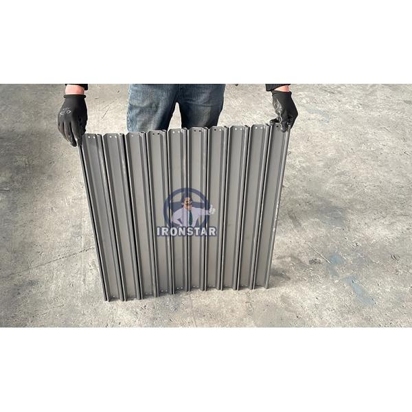 2 in 1 rolling shutter door roll forming machine for Saudi Arabia