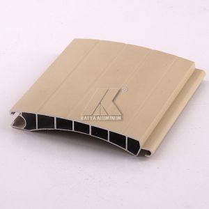 Flexibly Install Roller Shutter Profiles CQC Powder Coating Aluminum Alloy