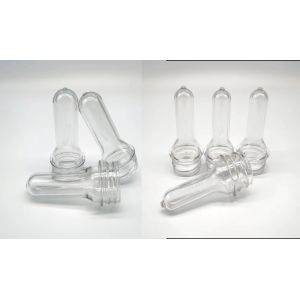 Ziman PET preform with excellent labeling capabilities