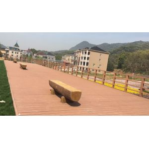 Modern Waterproof Wood Plastic Composite Decking for Patio