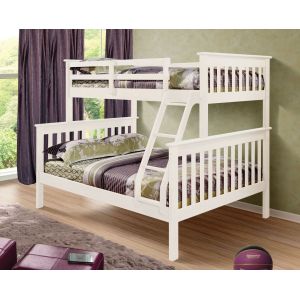 modern bunk bed pine wood