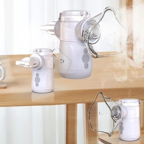 Buy Fine Aerosol Particles Handheld Mesh Nebulizer Adjustable Nebulization Rate at wholesale prices