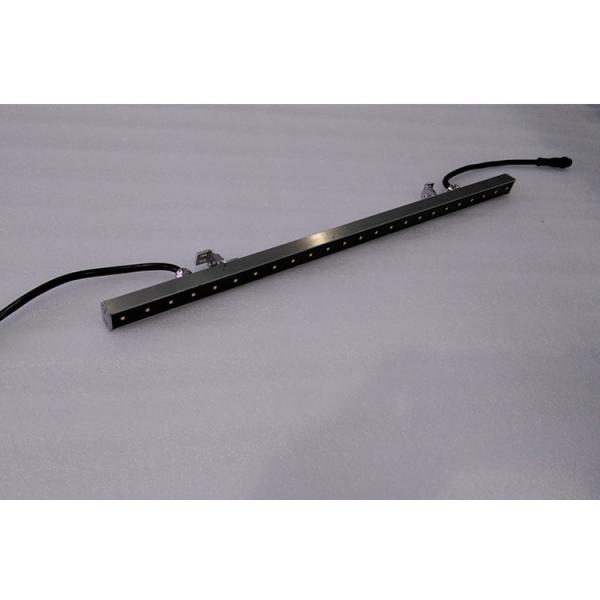 12W 24V Exterior Linear LED Wall Washer , DMX512 Rgb Wall Washer Led Lights