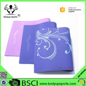 custom eco friendly anti-slip TPE yoga mat manufacturer