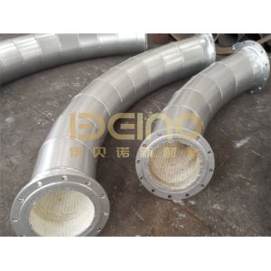 China Wear-Resistant Ceramic Backpack Elbow  With Antiwear Design For Pneumatic Conveying Wear-Resistant Lined Pipes on sale