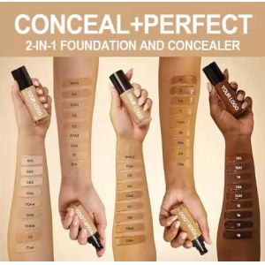 High Quality Long Lasting Matte Waterproof Makeup Foundation Liquid Full