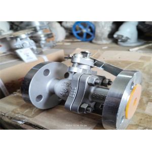 Size 80mm Floating Ball Valve Stainless Steel Material