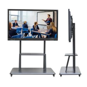 55 65 75 Inch Interactive Digital Signage Kiosk Teaching Whiteboard For Meeting