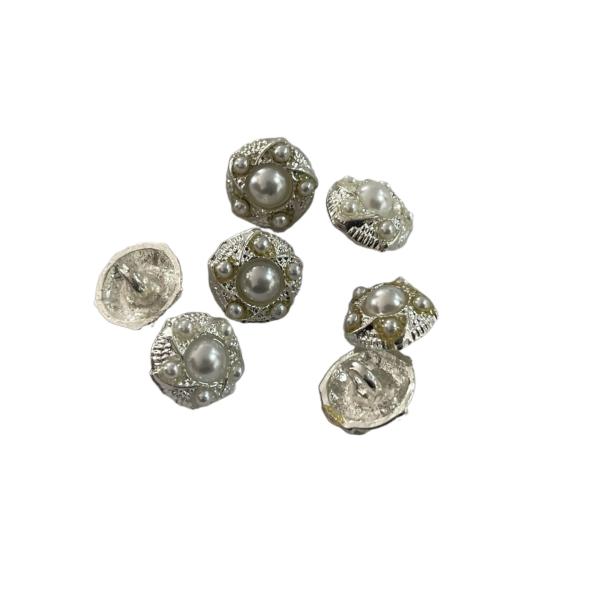 Pearl Metal Shank MOP Shirt Buttons Use For DIY Sewing Accessories