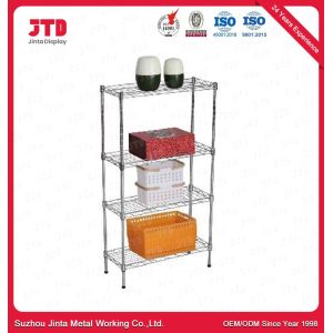 72in Steel Wire Shelving With Wheels