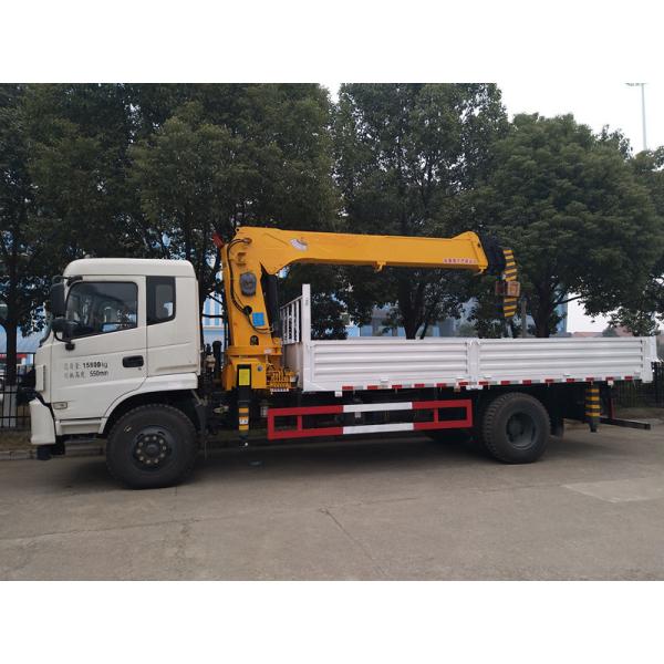 Buy 4x2 telescopic boom 8 ton truck mounted crane at wholesale prices