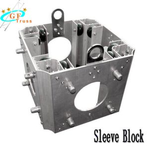 China Square 290*290mm DJ Aluminum Lighting Truss Sleeve Block on sale