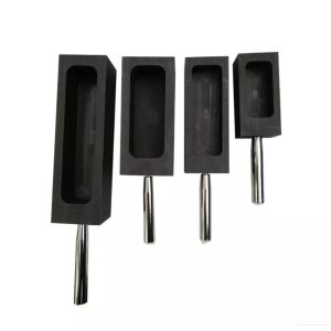 ISO9001 Customizable Carbon Graphite Molds With Handle Coating Casting Molds