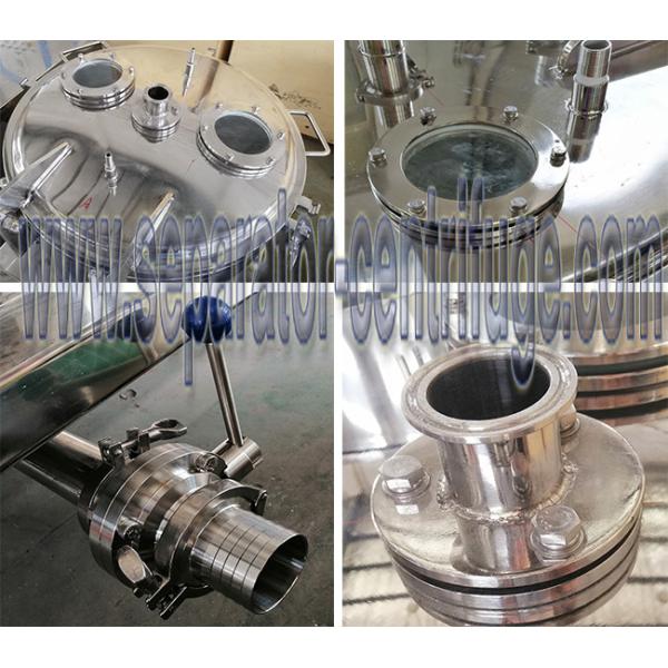 Plate Top Discharge Basket Type Centrifuge , Solid Liquid Separation PPTD