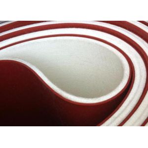 China ANKE Customized Heat Transfer Press Machine Silicone Coated Belts on sale