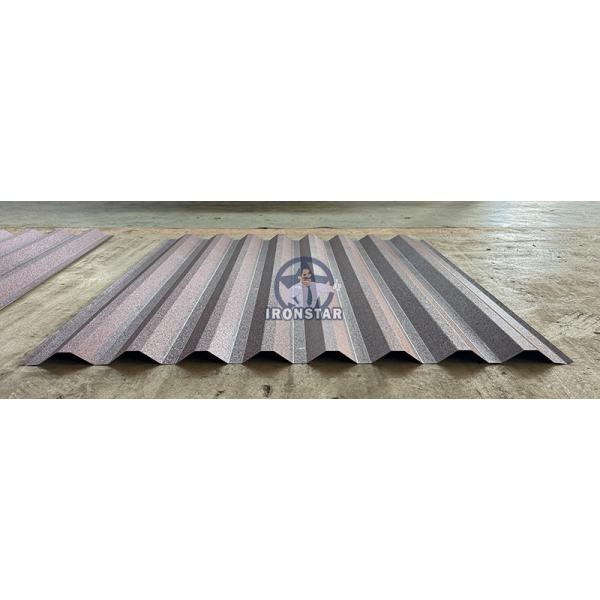 8 rib trapezoidal and corrugated double layer roll forming machine in America