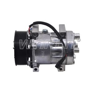China RC.600.189 Vehicle Compressor Parts For 7H15 máquina New  Holland P7040 Trator Case 205 Saí- da traseira 12 volts polia 10PK WXTK150 on sale