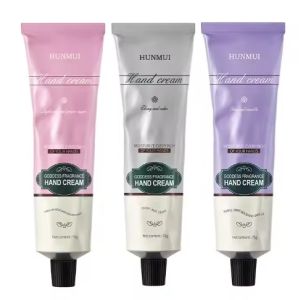 Private Label in Stock Hand Cream 75g 3 Flavors Hand Lotion Moisturizing Factory