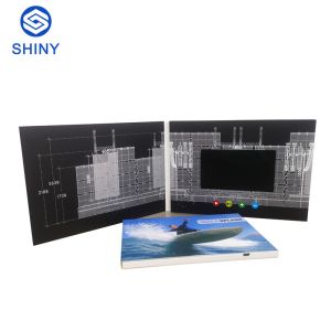 China Customeized 5 inch Lcd Greeting Card For Invitation on sale