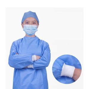 Coverall Suit Disposable Surgical Gown Effectively Block Virus Penetration