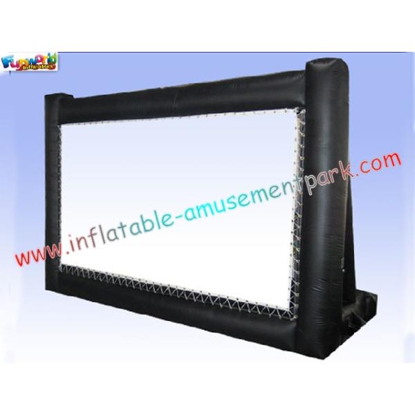 Buy Tabletop Inflatable Backyard Movie Screen Outdoor Inflatable Billboards For Display at wholesale prices