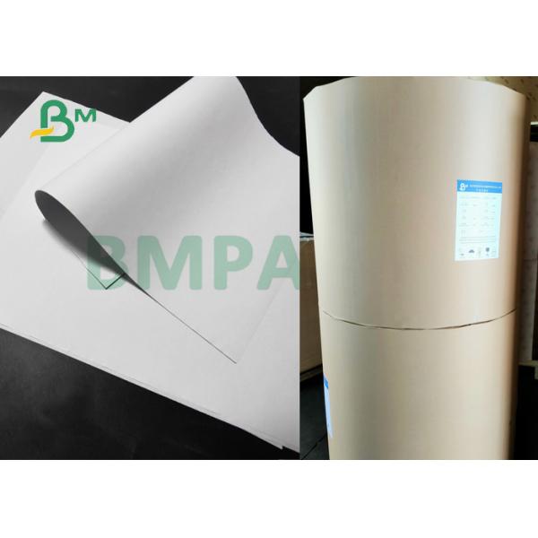 Buy 50gsm 53gsm White Bond Paper Roll For School Use 33.5cm Excellent Printing at wholesale prices