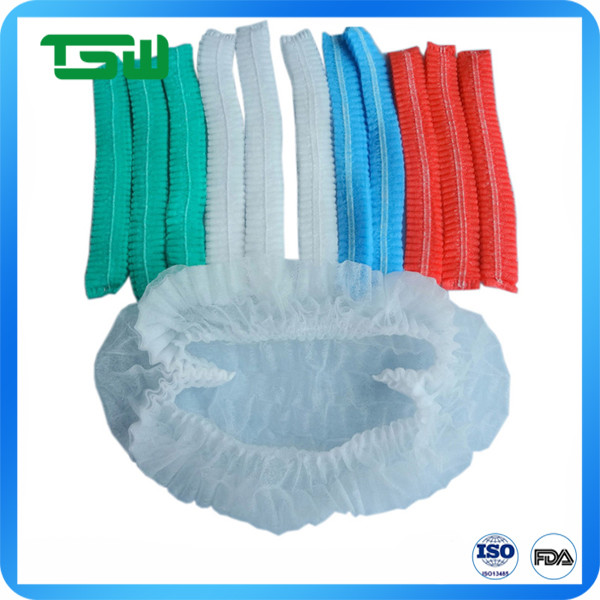 Buy Disposable PP Non Woven Mob Cap With Single Elastic at wholesale prices