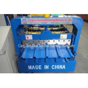China Box Profile Gloss Roofing Sheet Roll Forming Machine on sale